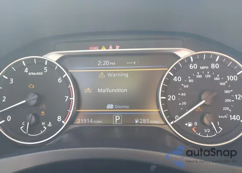 2022 Nissan Altima Sr Fwd z USA, uszkodzony, nr VIN 1N4BL4CV2NN376505